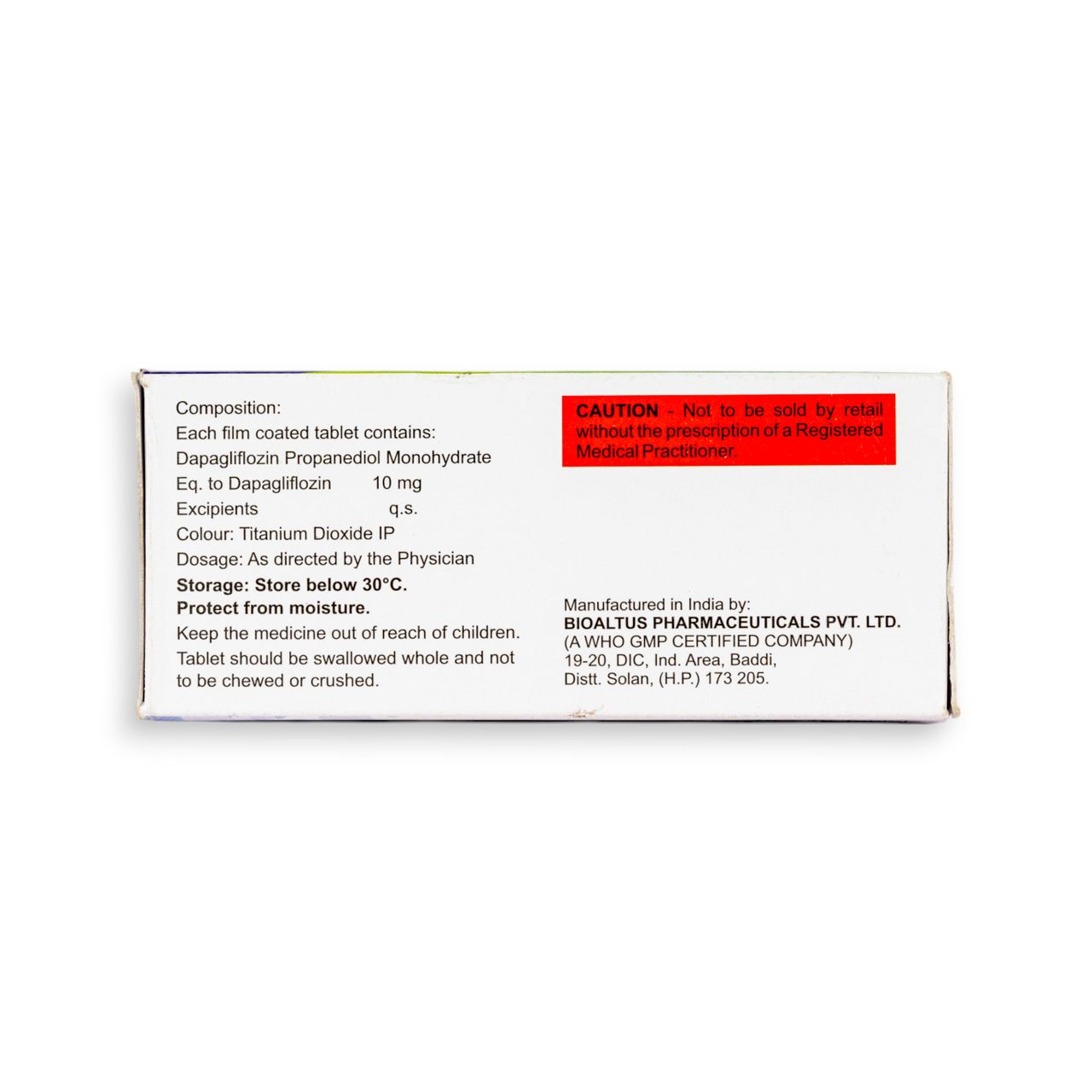 Dapaclan 10 Tablets