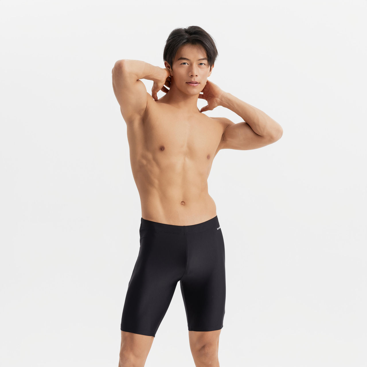 Nabaiji By Decathlon Men's Swimming Jammers | Black -M