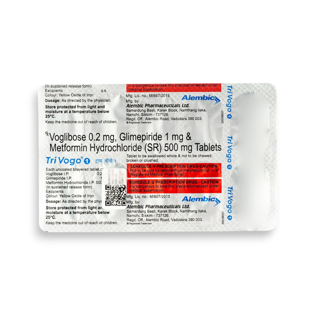 Trivogo 1 Tablets SR