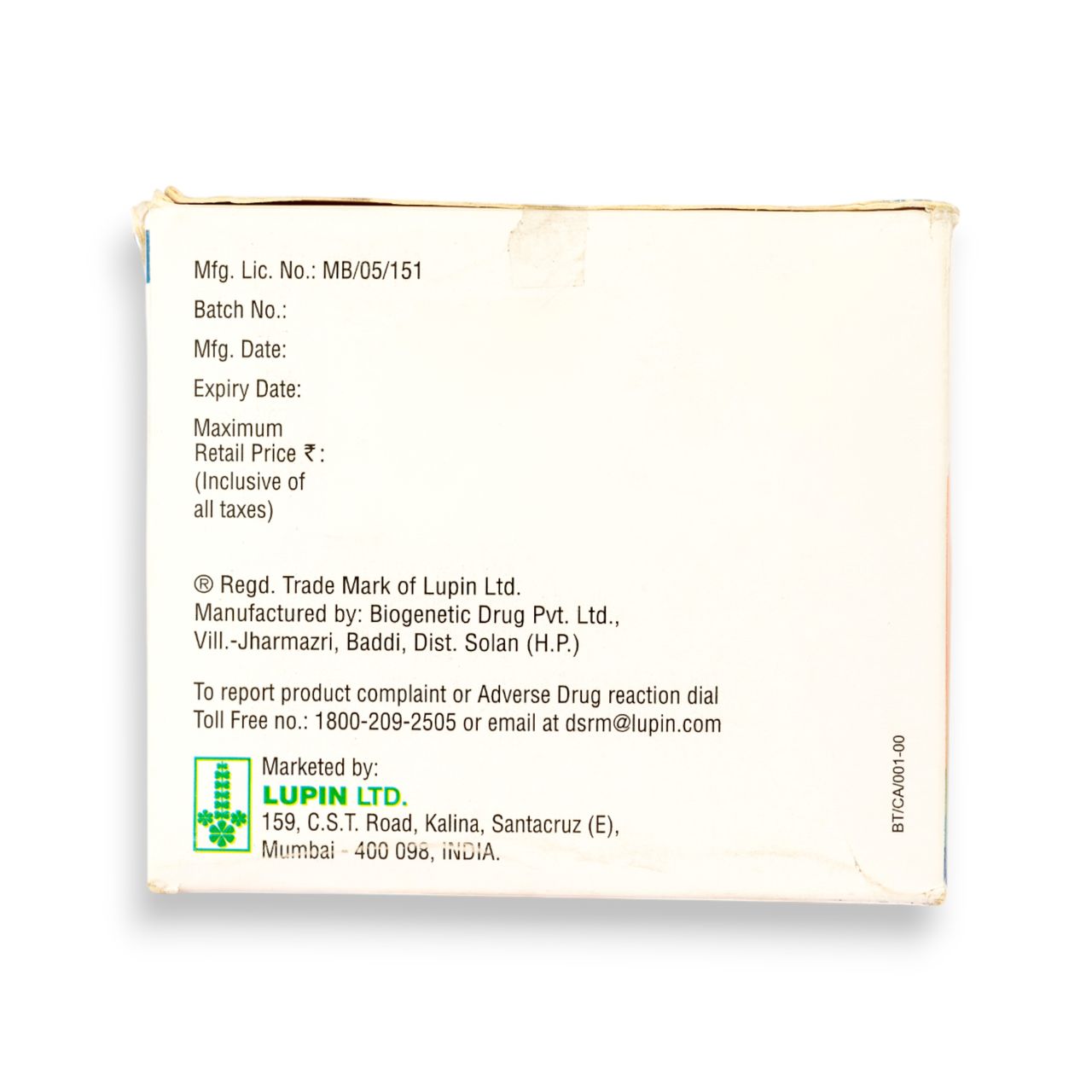 Lupase 25000 Tablets