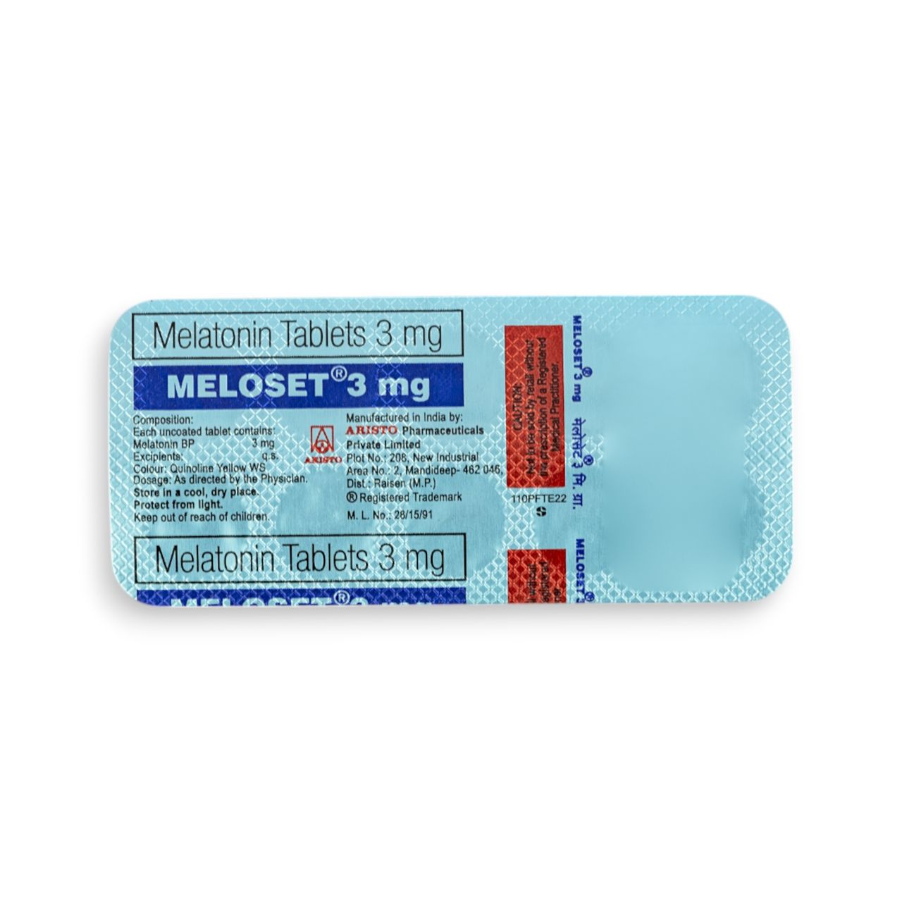 Meloset 3mg Tablets