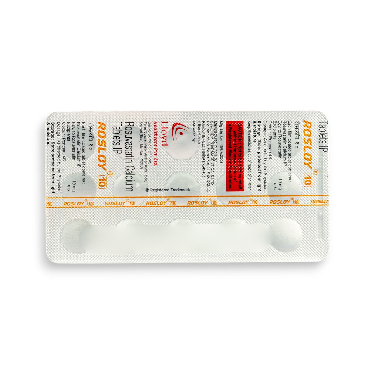 Rosloy 10 Tablets