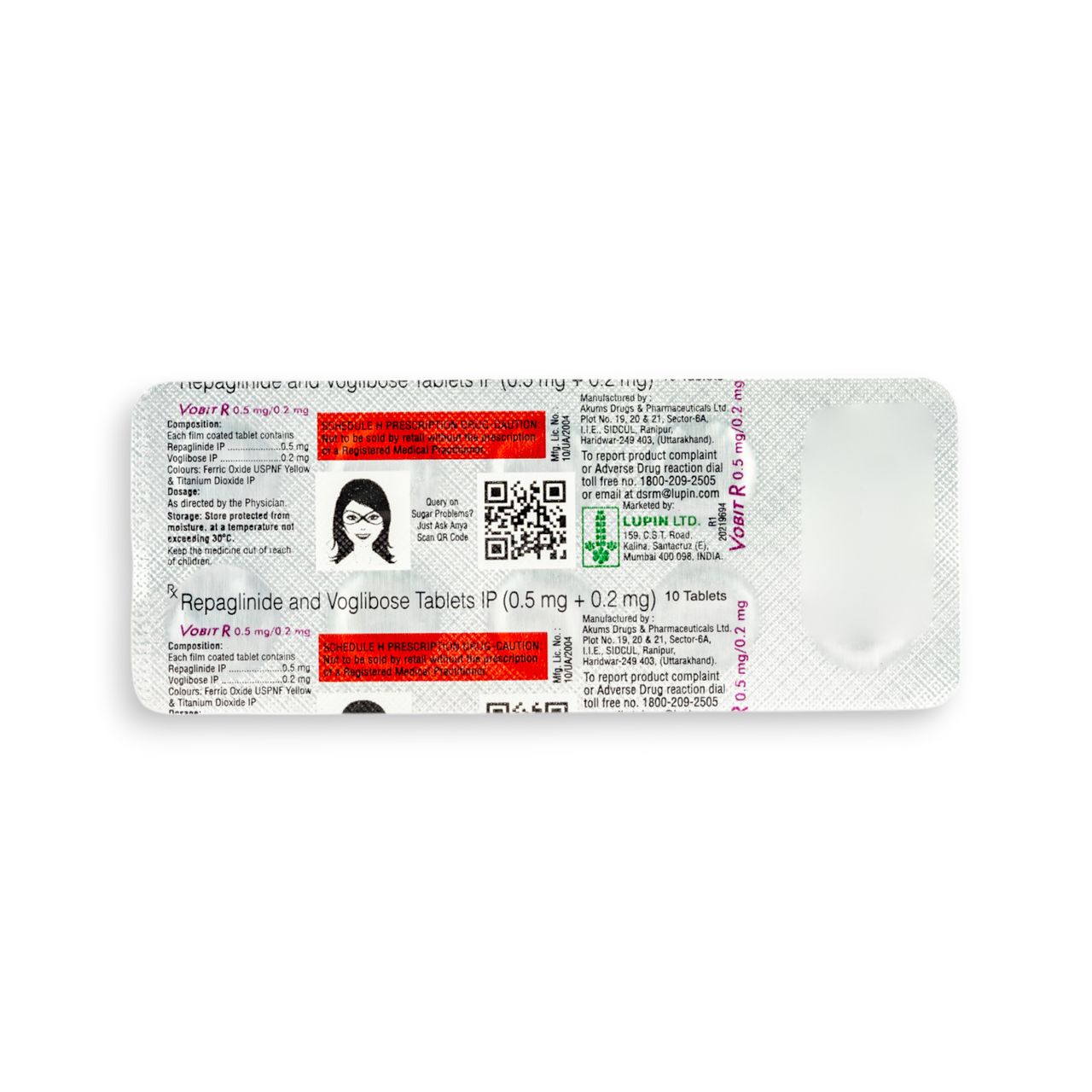 Vobit R 0.5Mg/0.2Mg Tablets