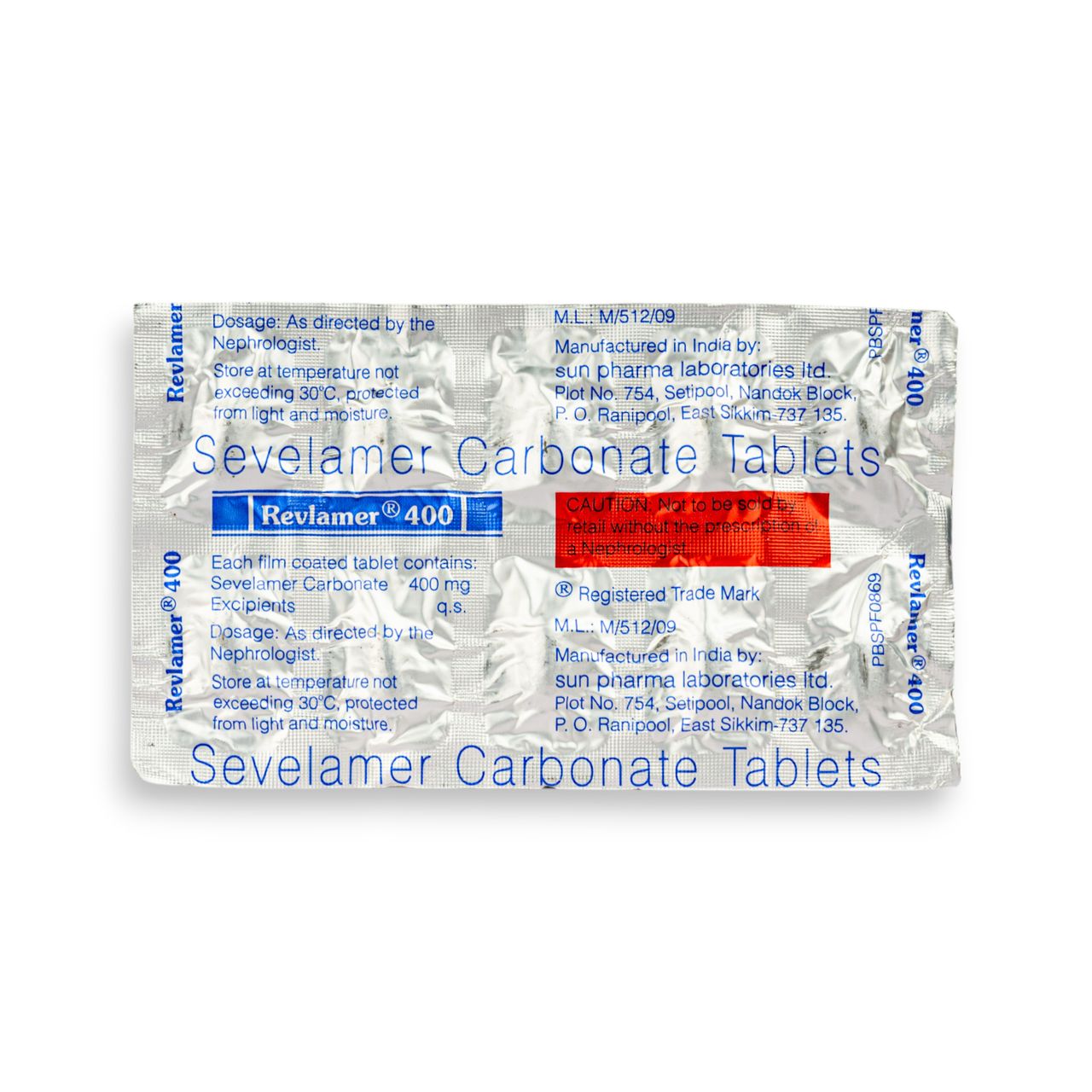 Revlamer 400 Tablet