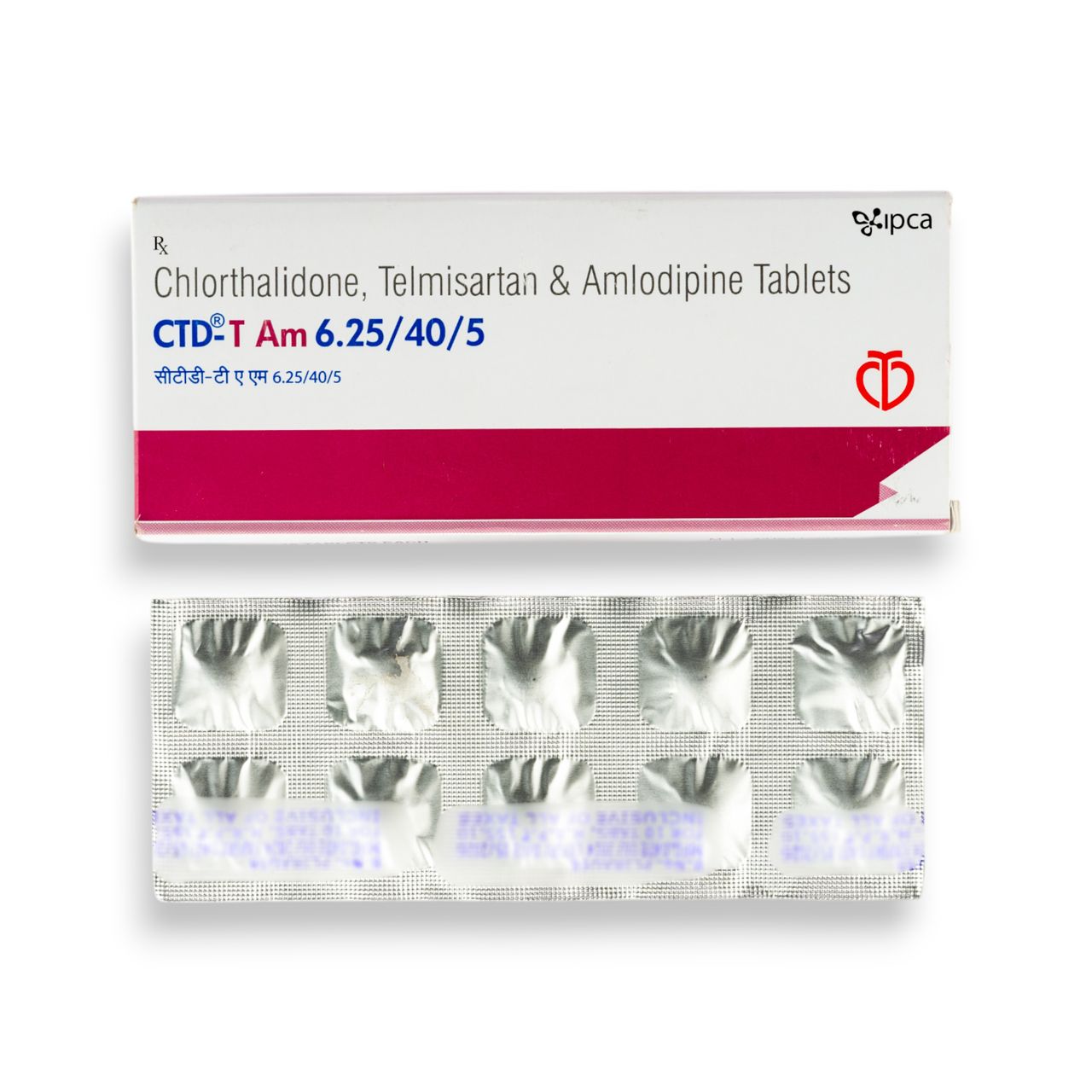 CTD-T AM 6.25/40/5 Tablets