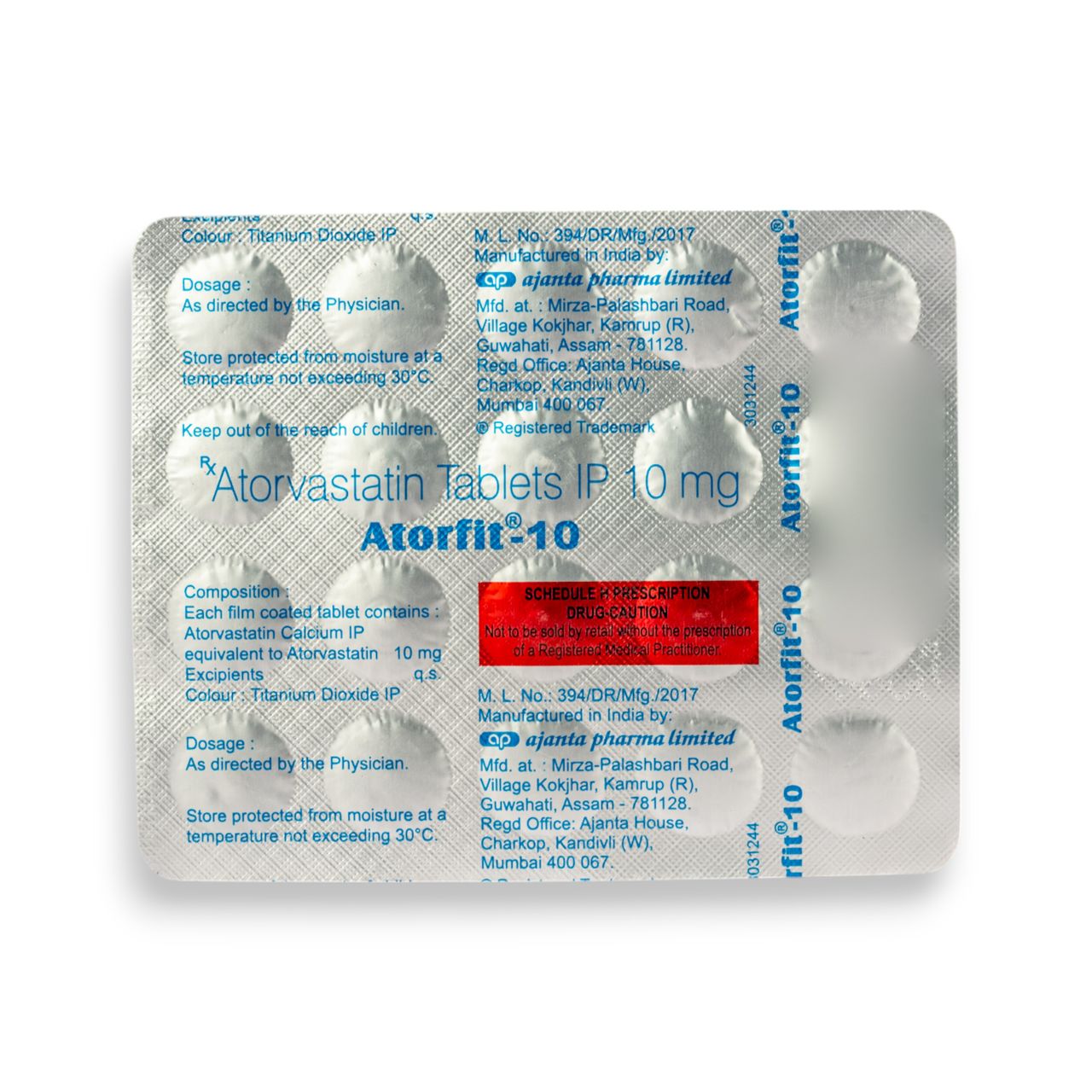 Atorfit-10 Tablets