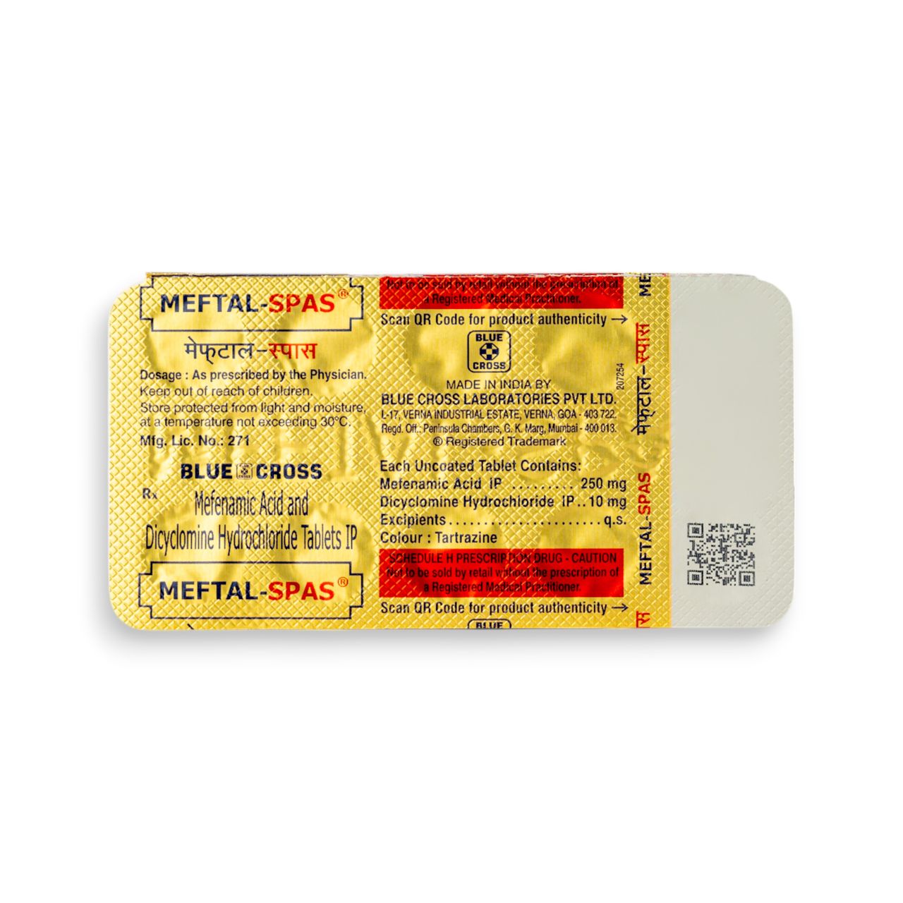 Meftal Spas Tablet 10