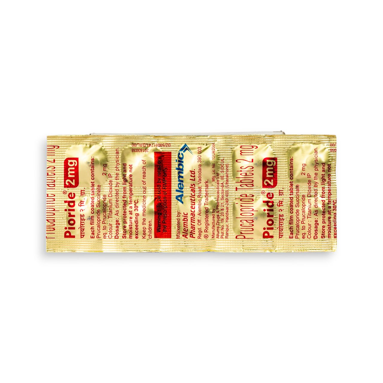 Pioride 2mg Tablets
