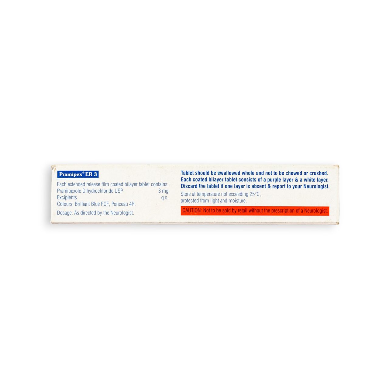 Pramipex ER 3 Tablet