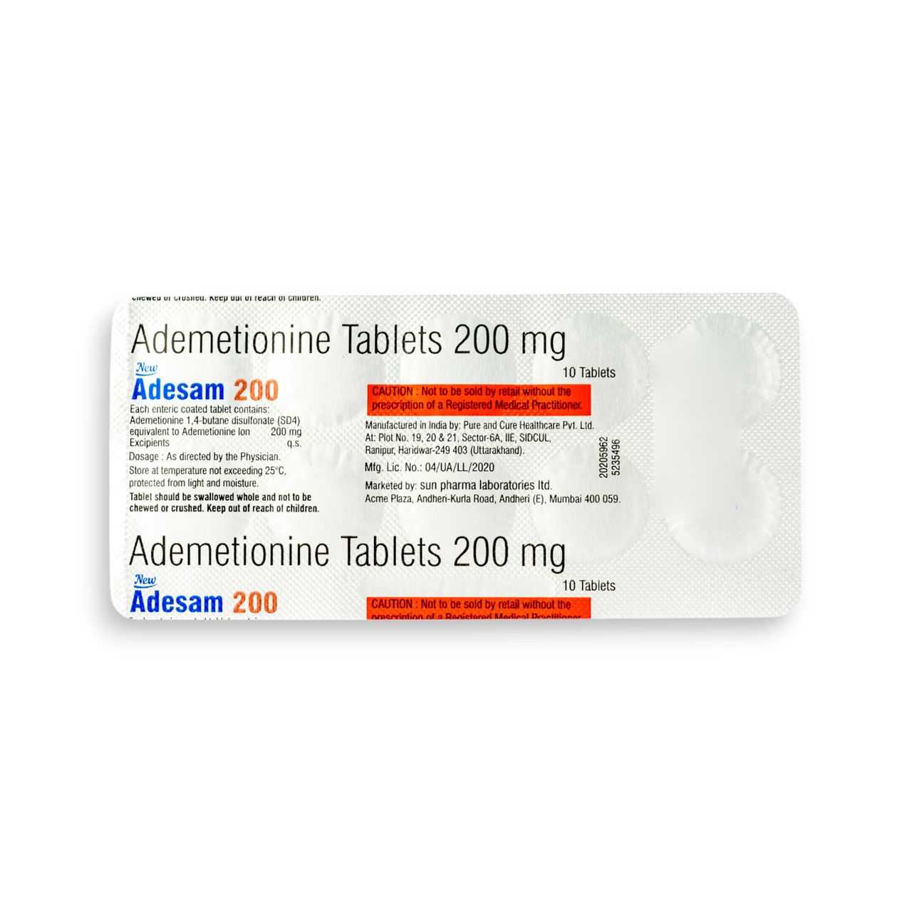 New Adesam 200 Tablets