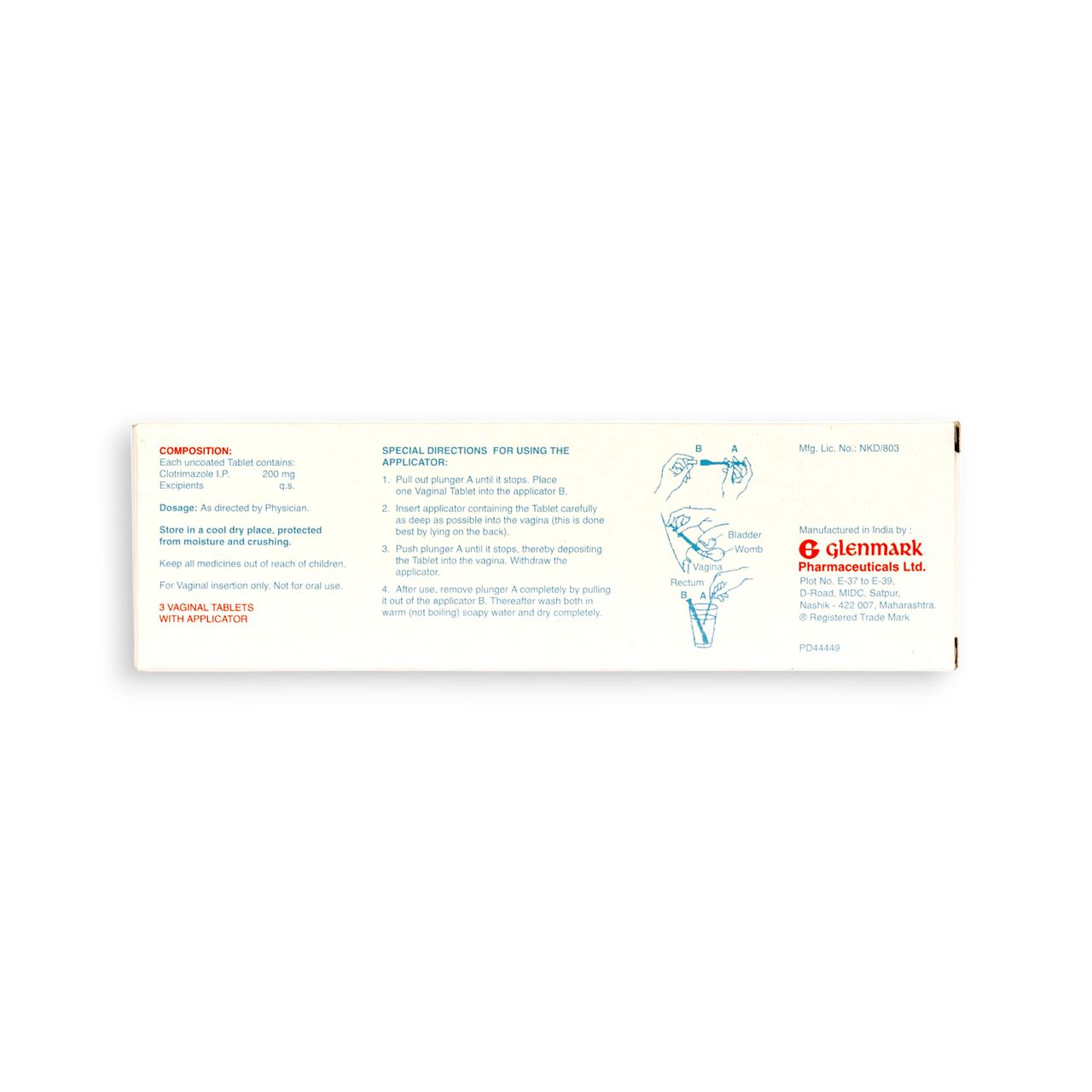 Candid-V3 Vaginal Tablets 