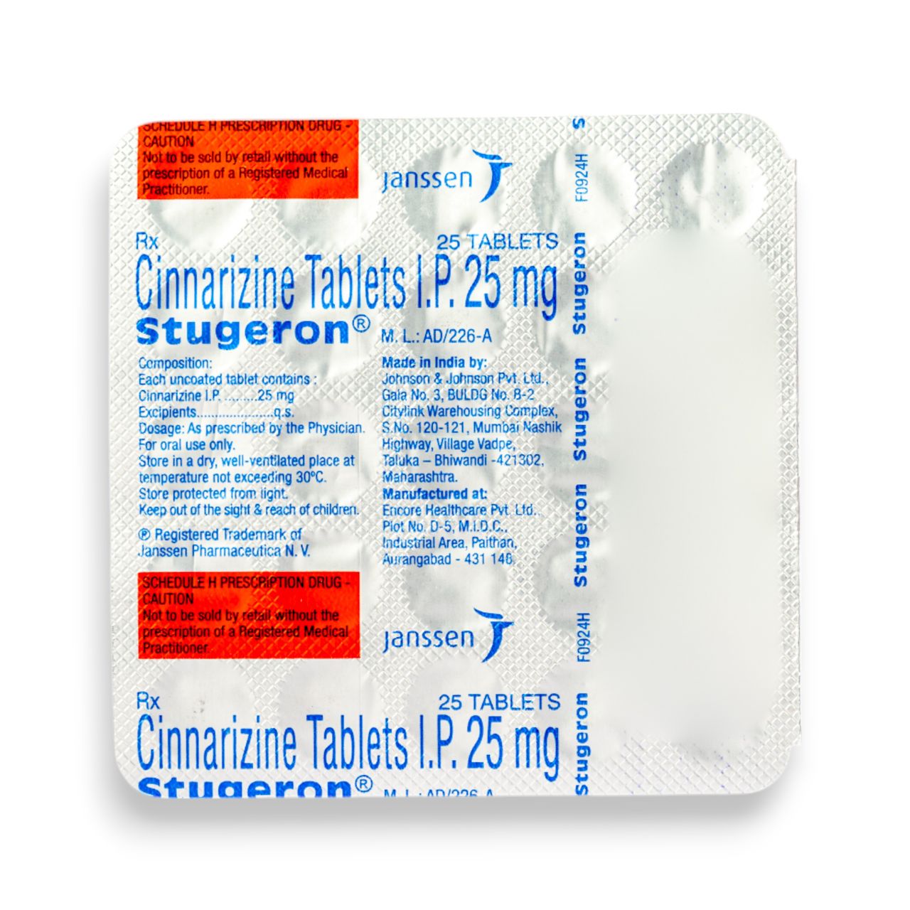Stugeron Tablets