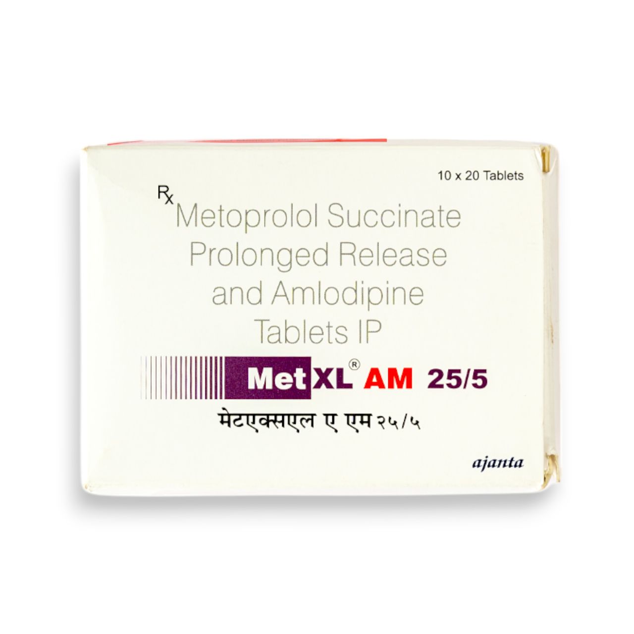 Met XL AM 25/5 Tablet