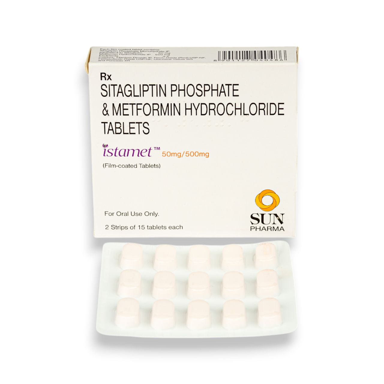 Istamet 50mg/500mg Tablets