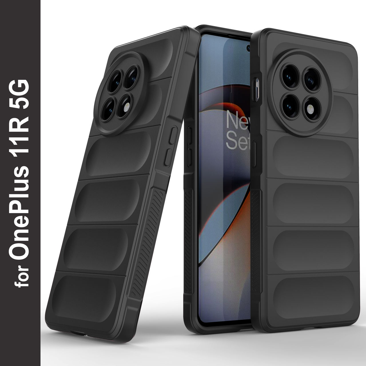 Zapcase Back Cover for OnePlus 11R 5G | Magic-Black
