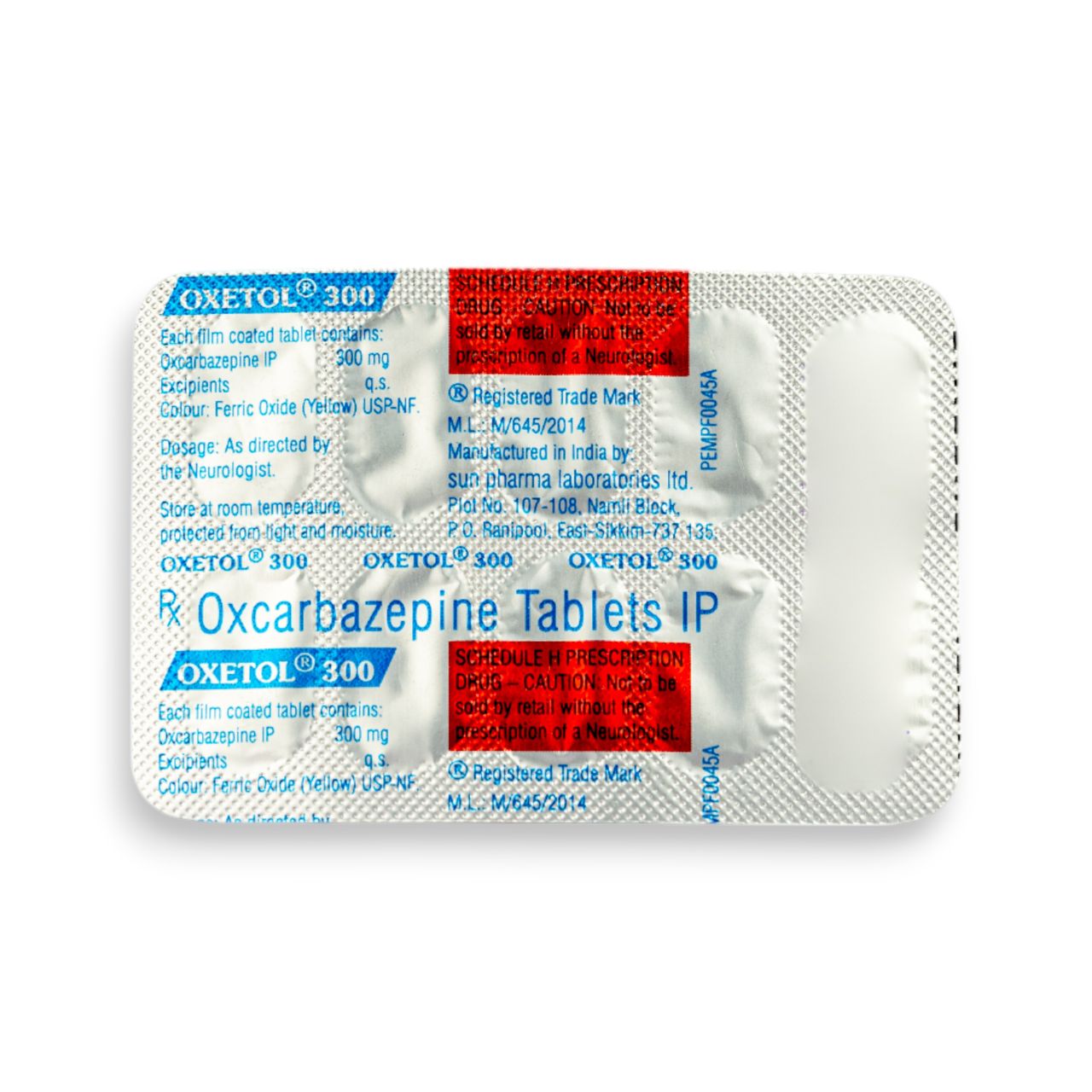 Oxetol 300 Tablets