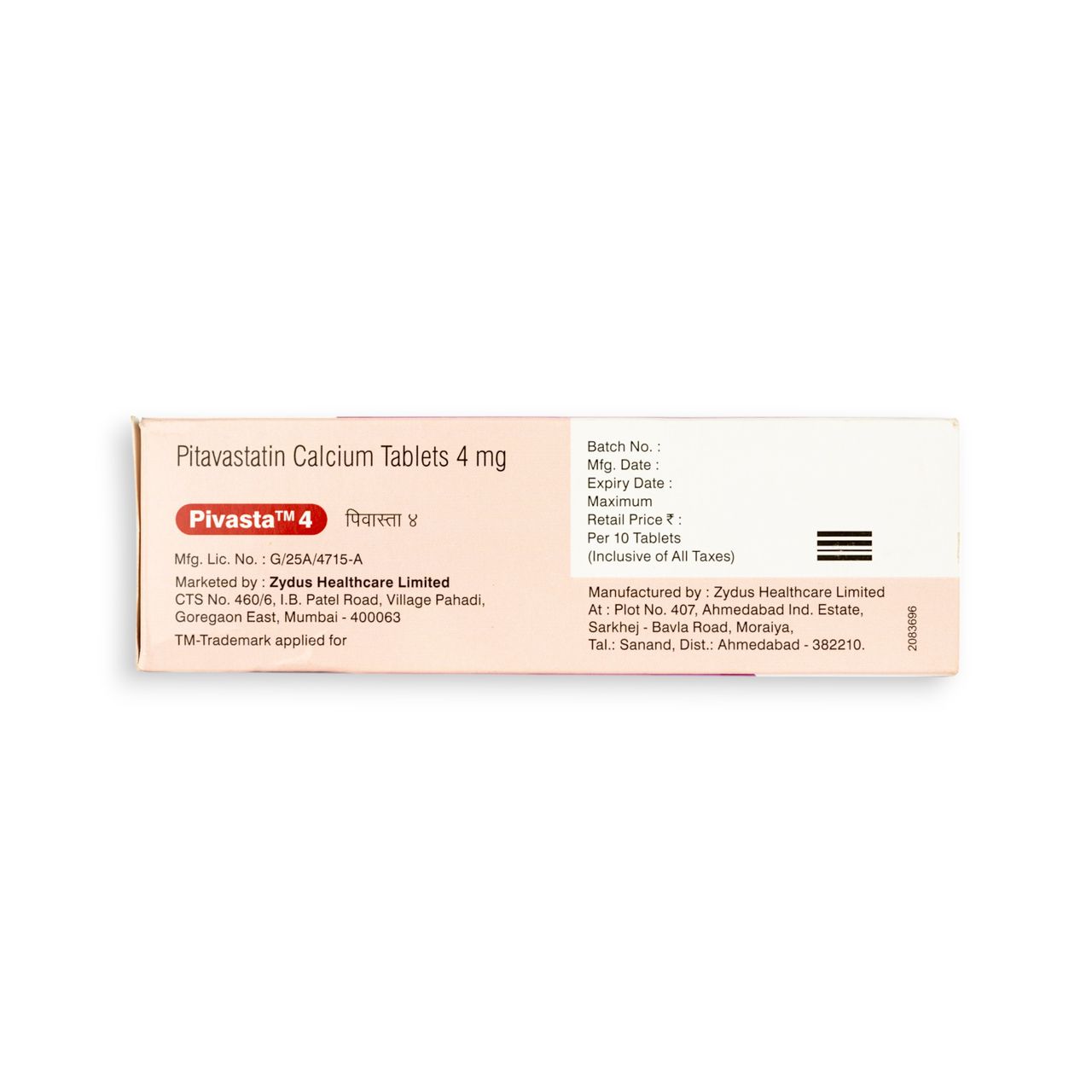 Pivasta 4 Tablets