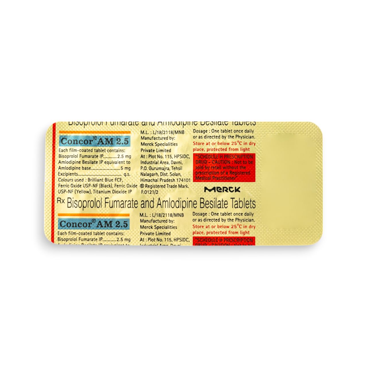 Concor Am 2.5 Tablet