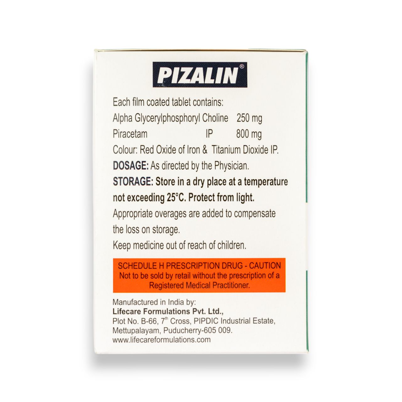 Pizalin Tablets