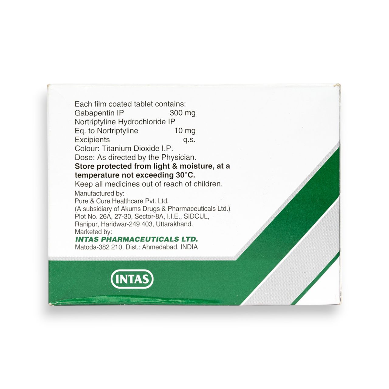 Gabapin NT 300 Tablets