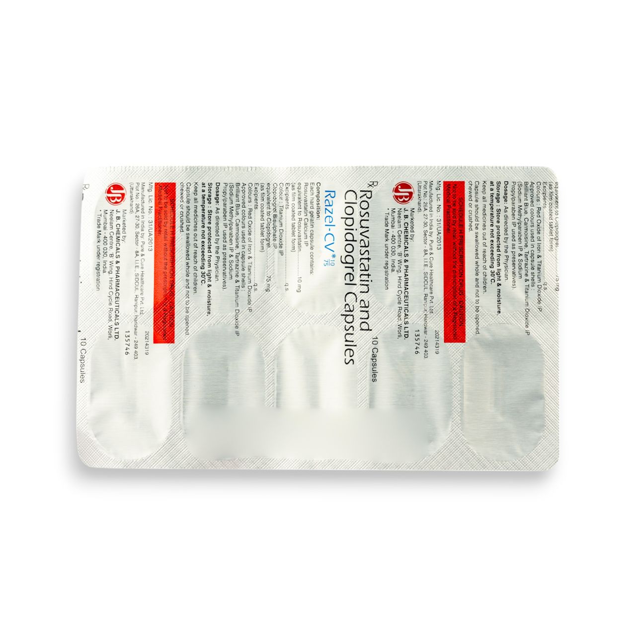 Razel-CV 10/75 Capsules