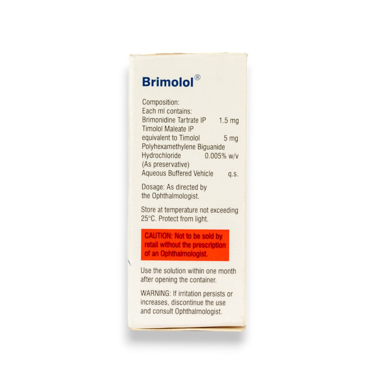 Brimolol Eye Drops
