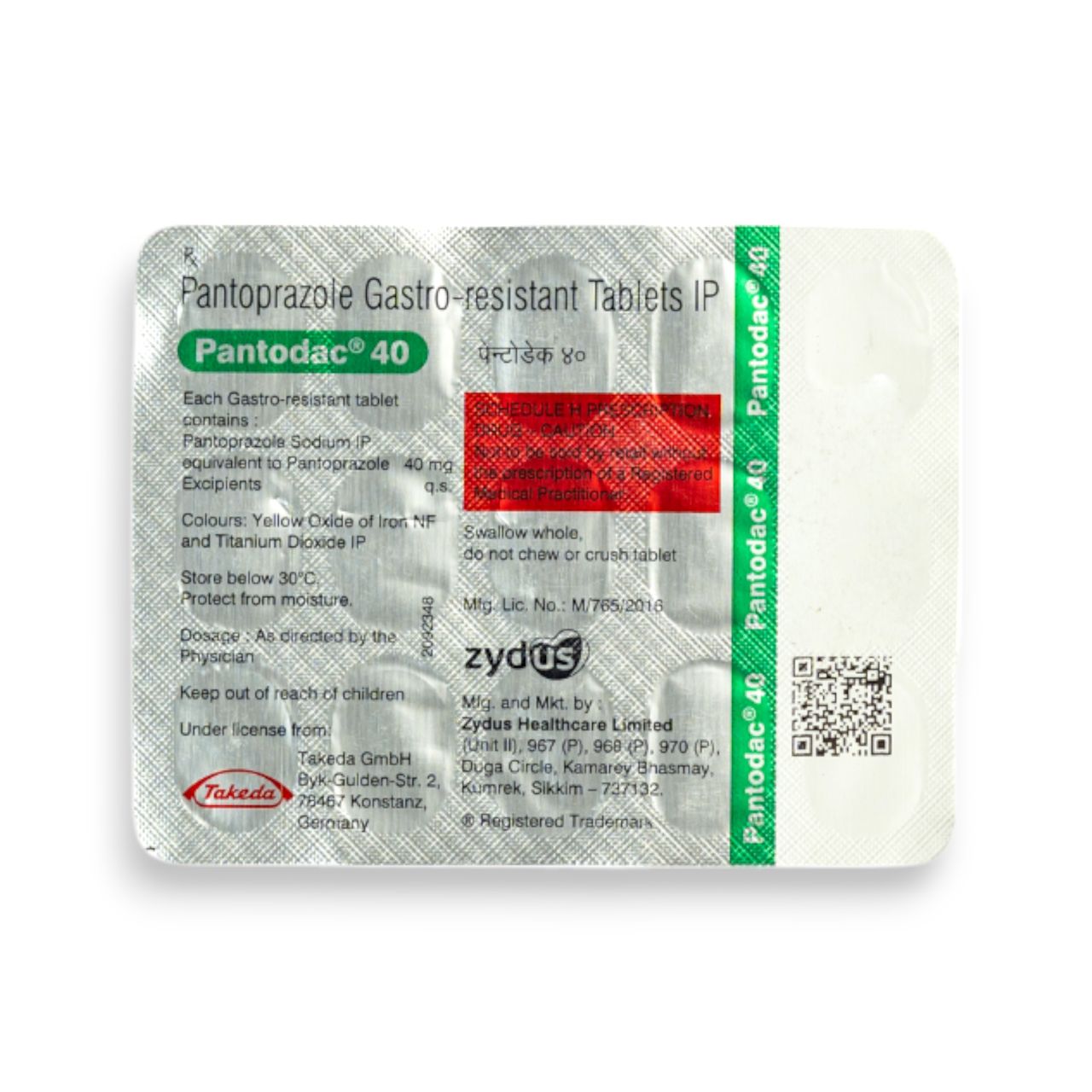 Pantodac 40 Tablets