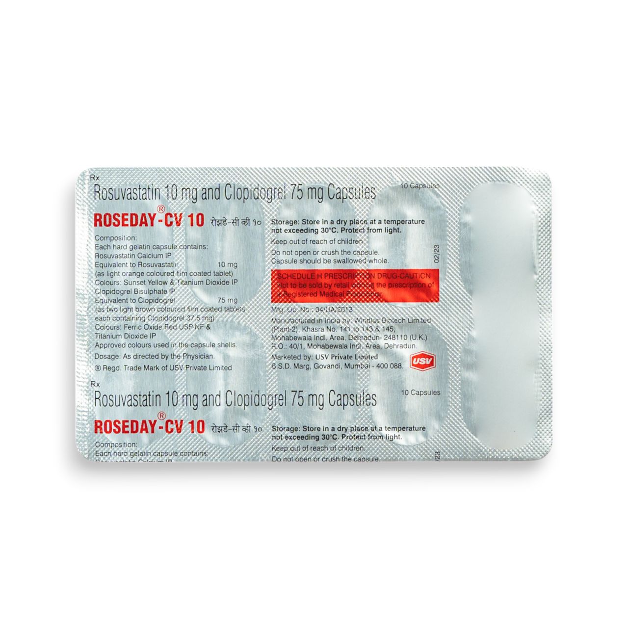 Roseday CV 10 Capsules
