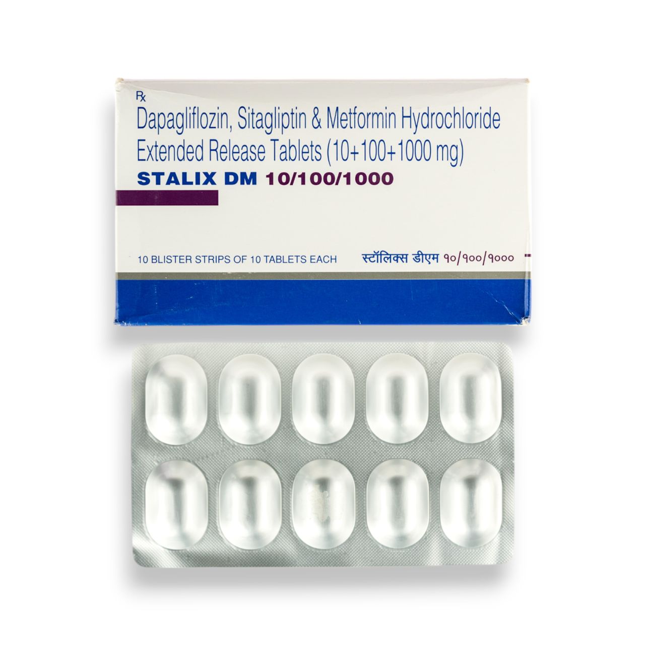 Stalix Dm 10+1000+100 Tablet Er