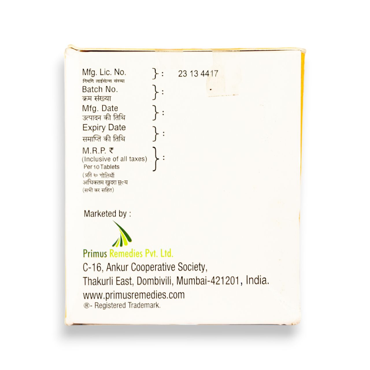 Levisign-500 Tablets