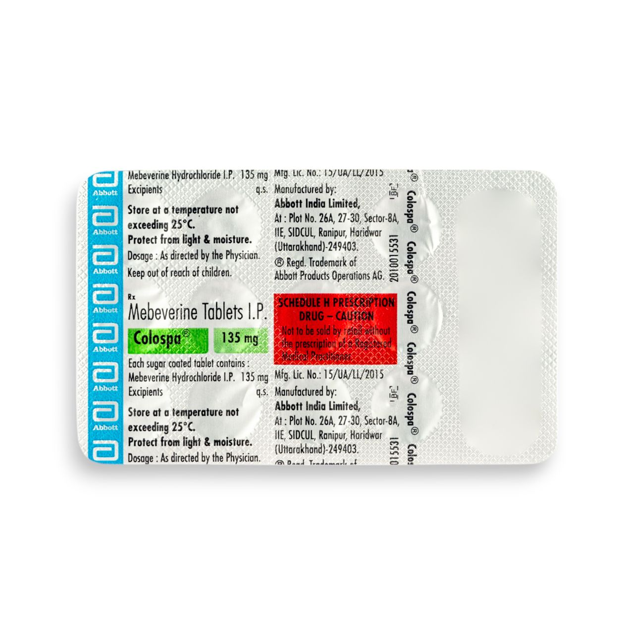 Colospa 135 mg Tablets