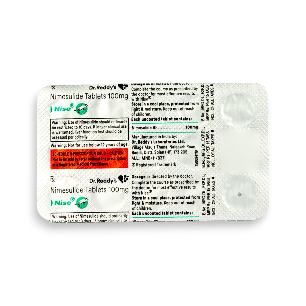 Nise Tablets 