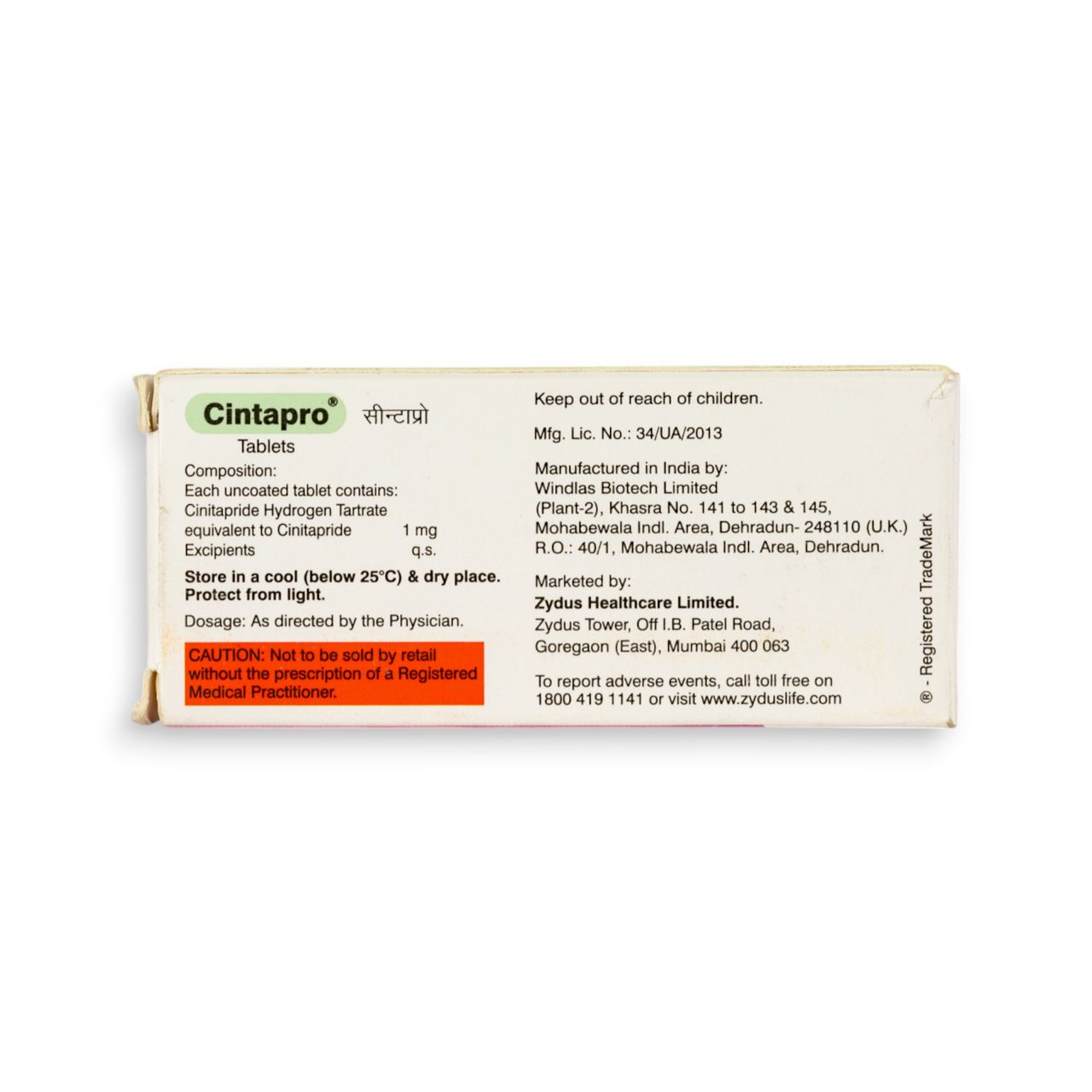 Cintapro Tablets