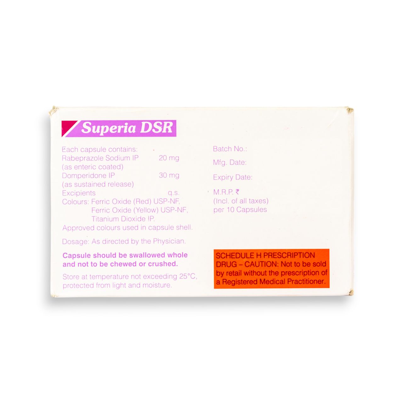 Superia DSR Capsules