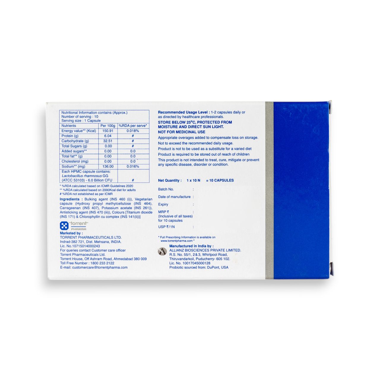 Vizylac GG Probiotic Capsule