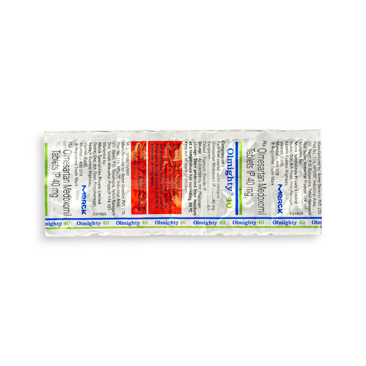 Olmighty 40 Tablets