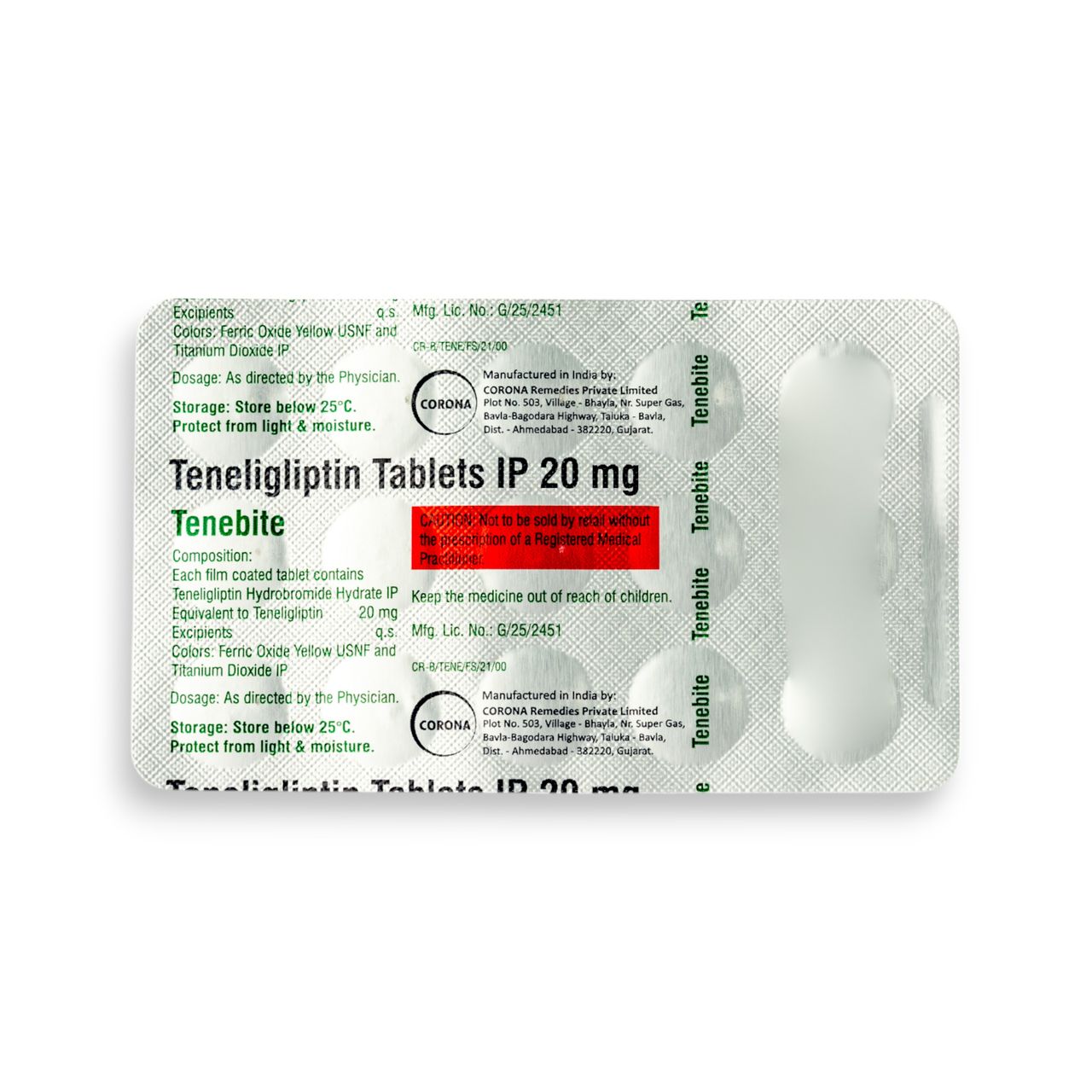 Tenebite Tablets