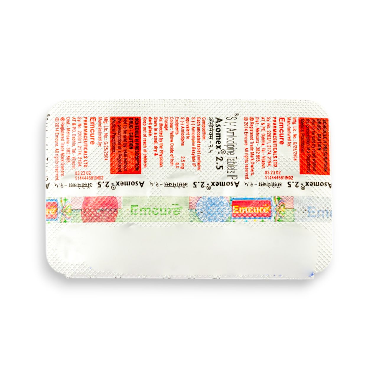 Asomex 2.5 Tablets