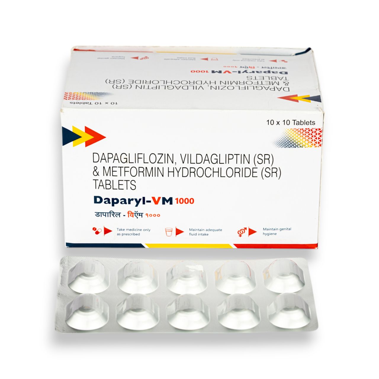 Daparyl-VM 1000 Tablets SR