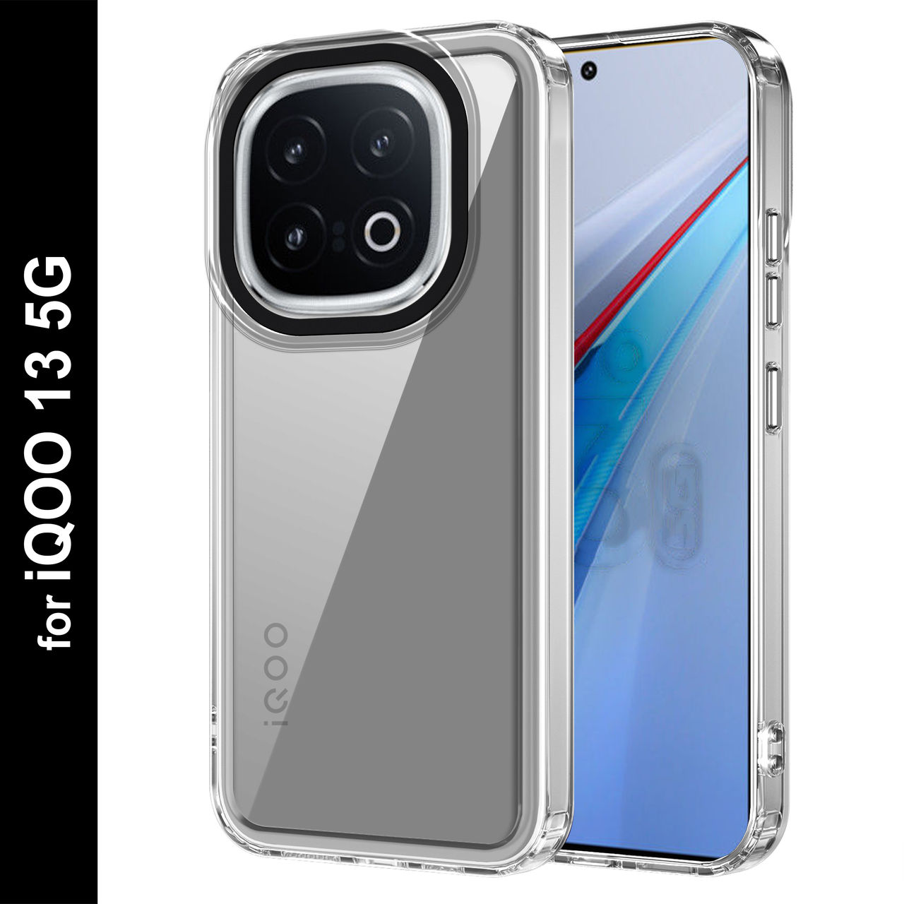 Zapcase Back Cover for iQOO 13 5G | Space-Clear