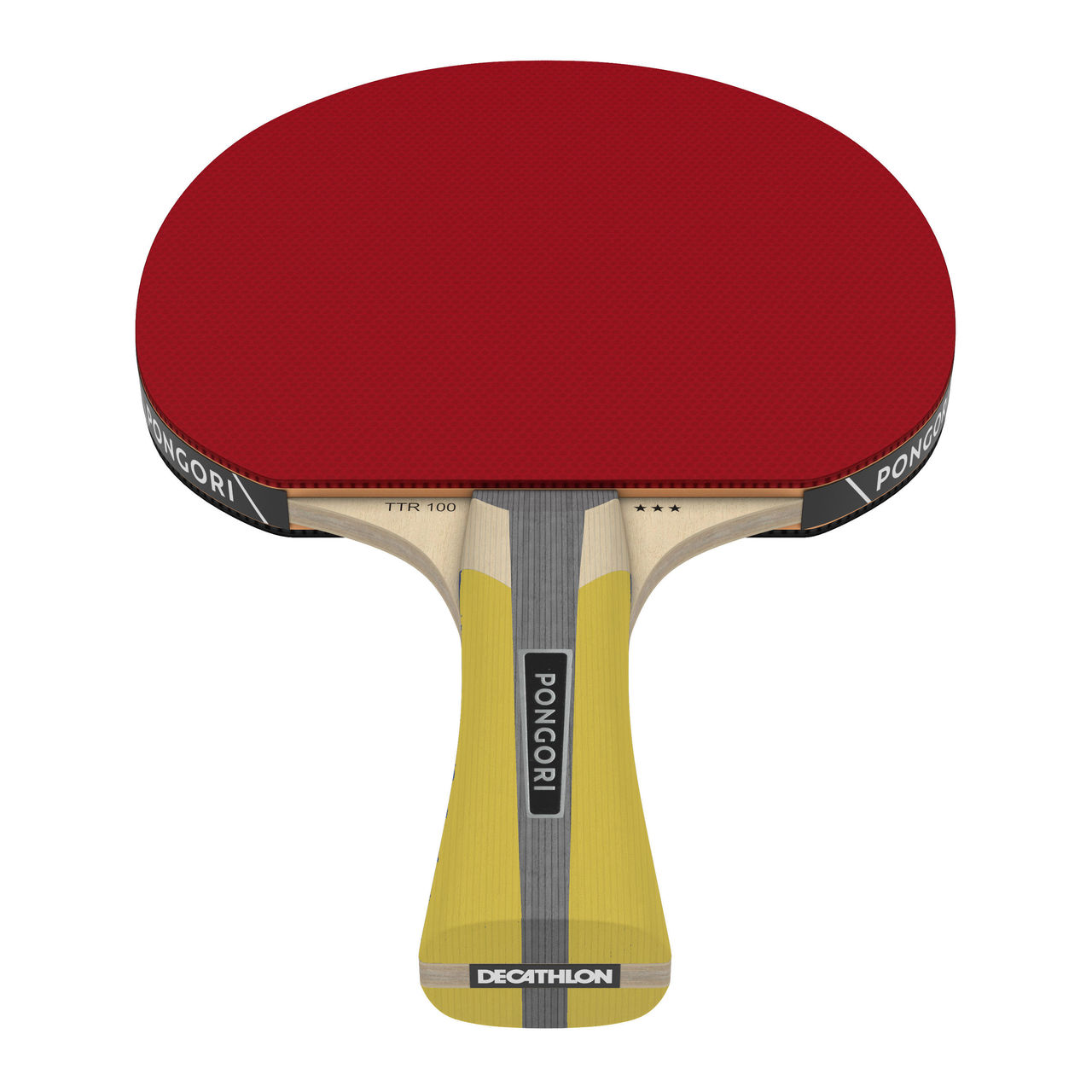 Pongori By Decathlon | Table Tennis Racket Set - Rackets x2, Balls x3