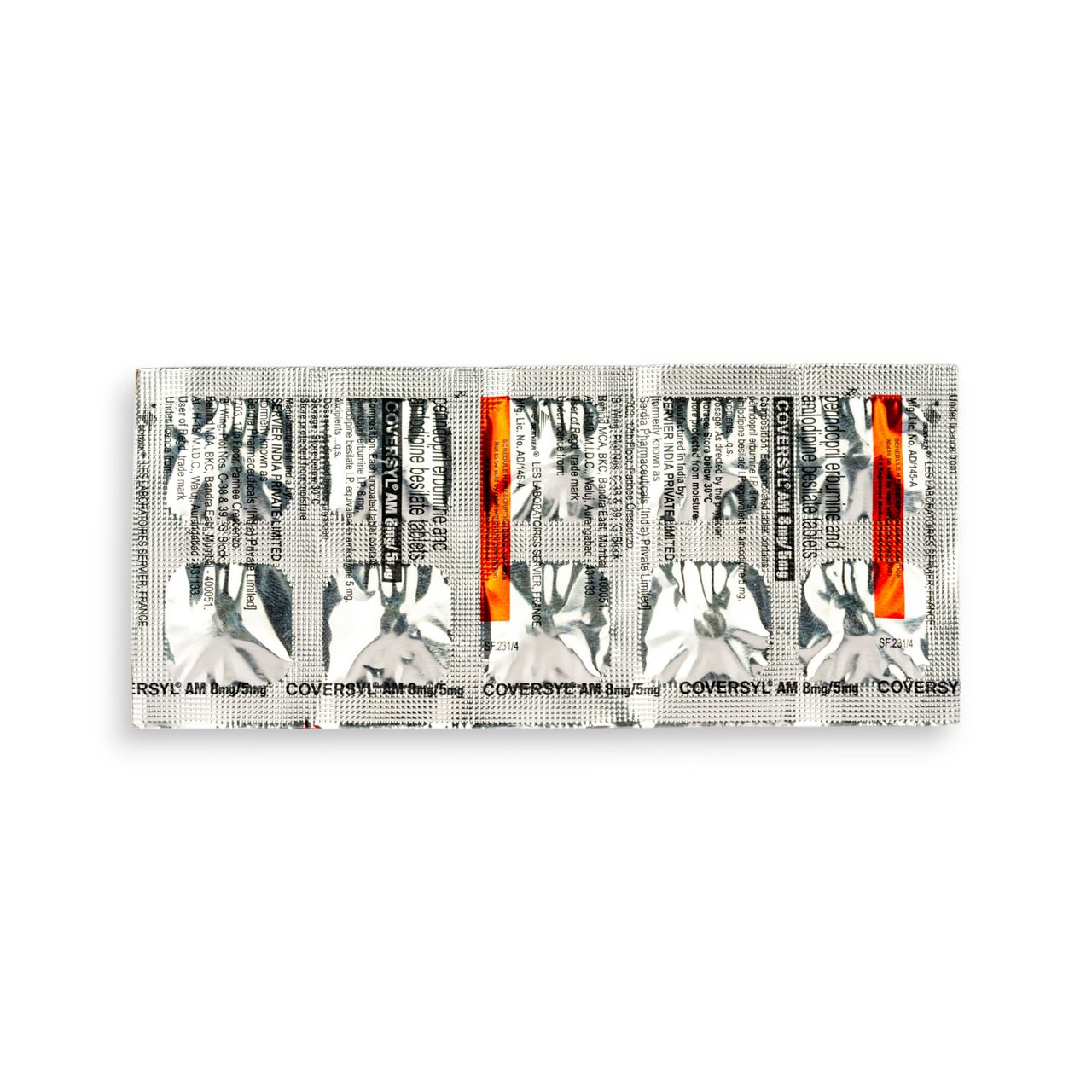 Coversyl AM 8mg/5mg Tablets