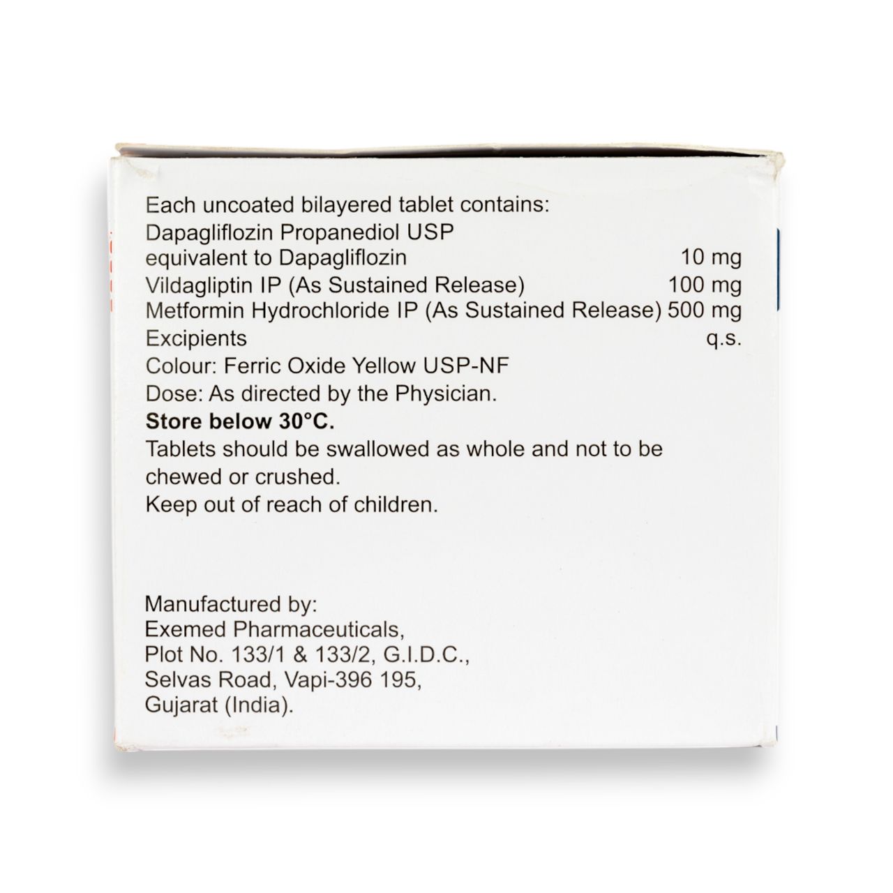 Daparyl-VM 500 Tablets