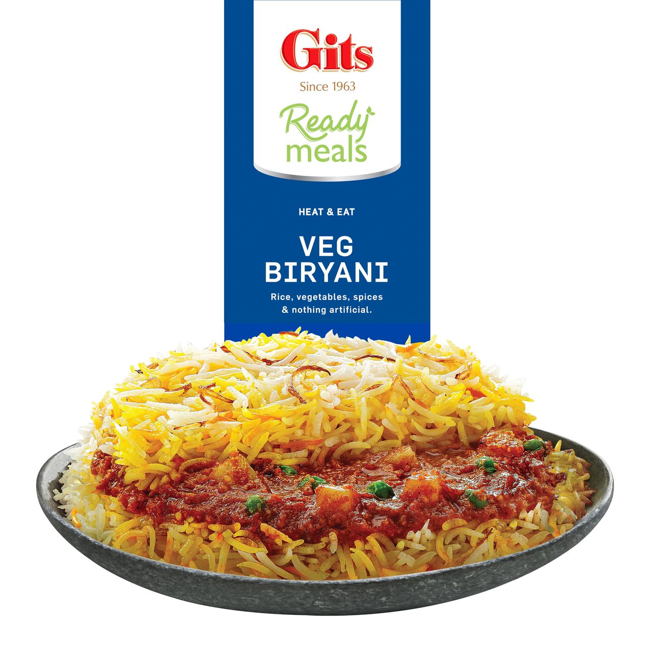 Gits Veg Biryani Ready to Eat 265 g Combo