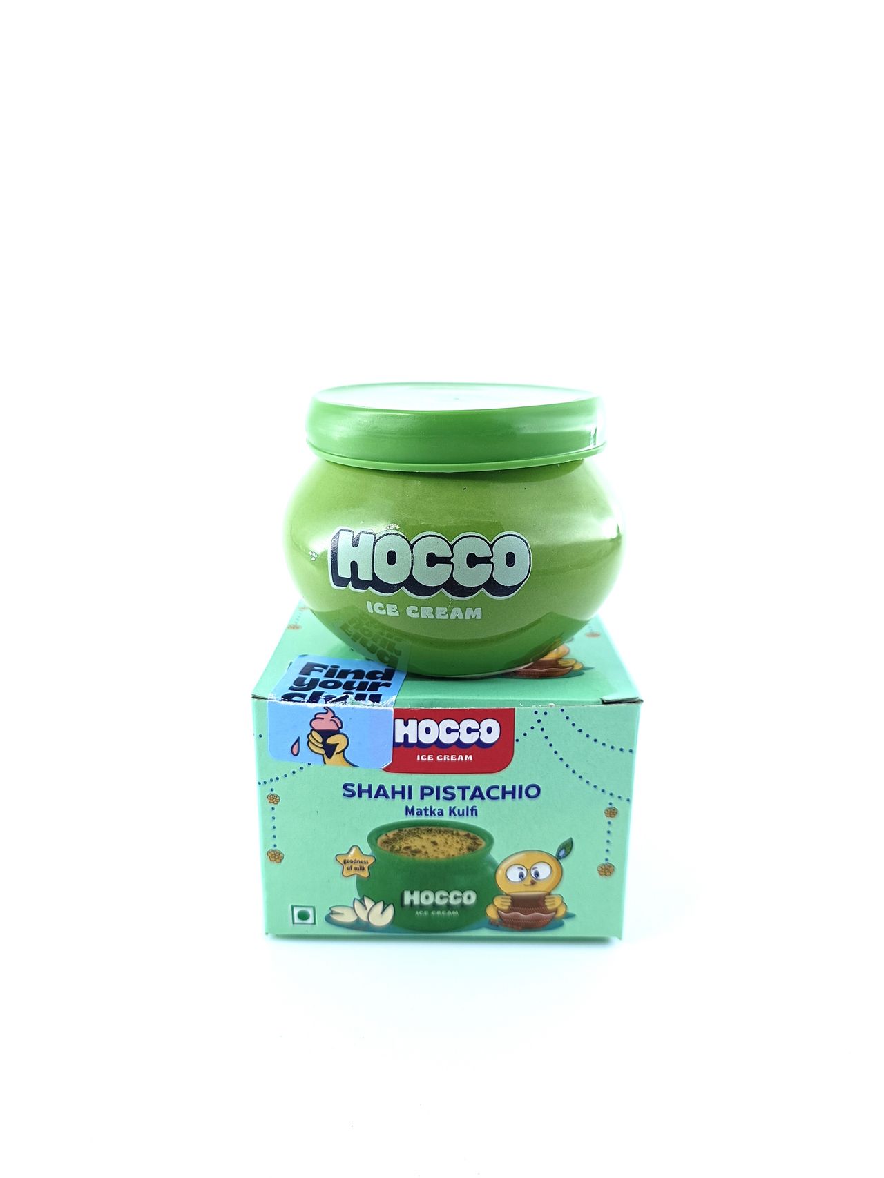 Hocco Shahi Pistachio Matka Kulfi Ice Cream Cup 100 ml Combo