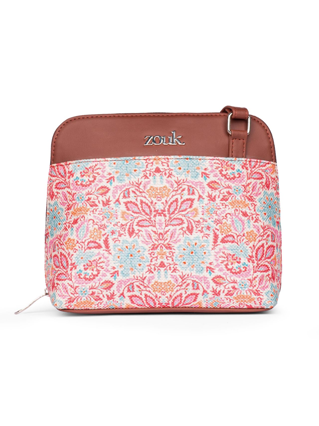 Zouk Mangalore Blossoms OOO Sling Bag - Multicolour