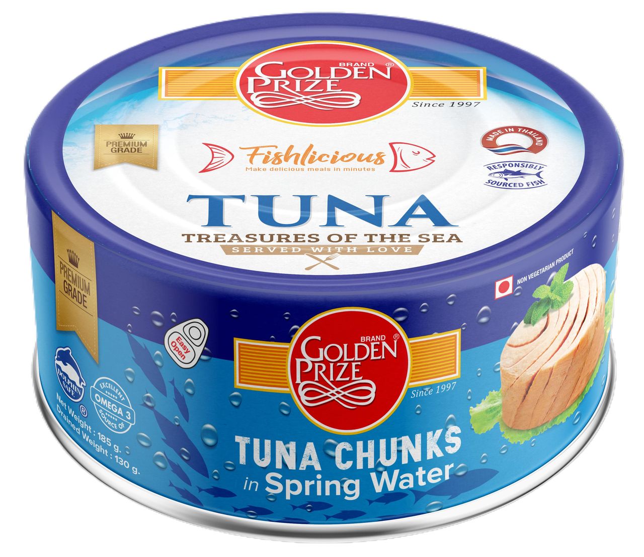Golden Prize Tuna Chunks In Springwater