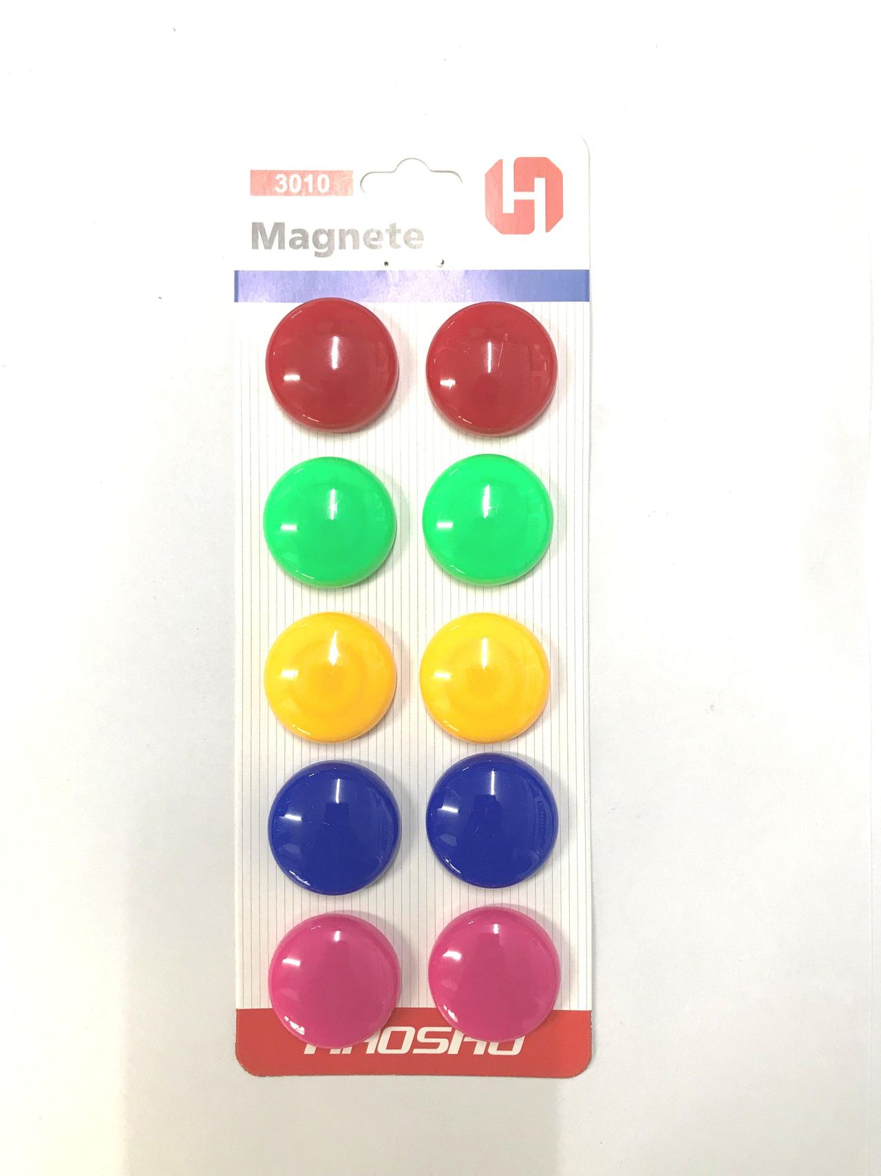 Colorful Round Magnet Buttons For Fridge Notes,Magnetic White- Boards | Size 30mm