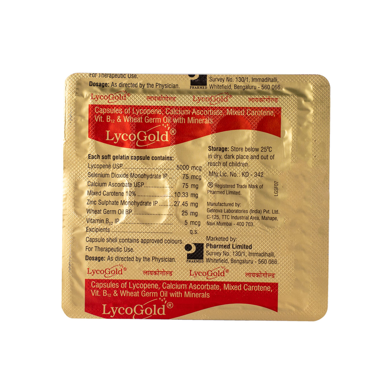 Lycogold Capsule