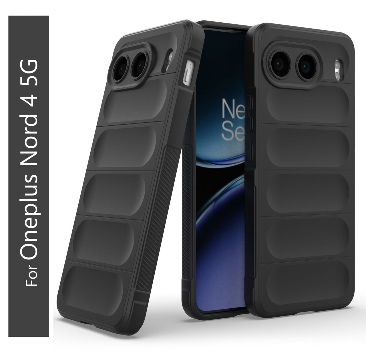 Kwine Case Oneplus Nord 4 Back Cover - Matte Finish Silicone Case